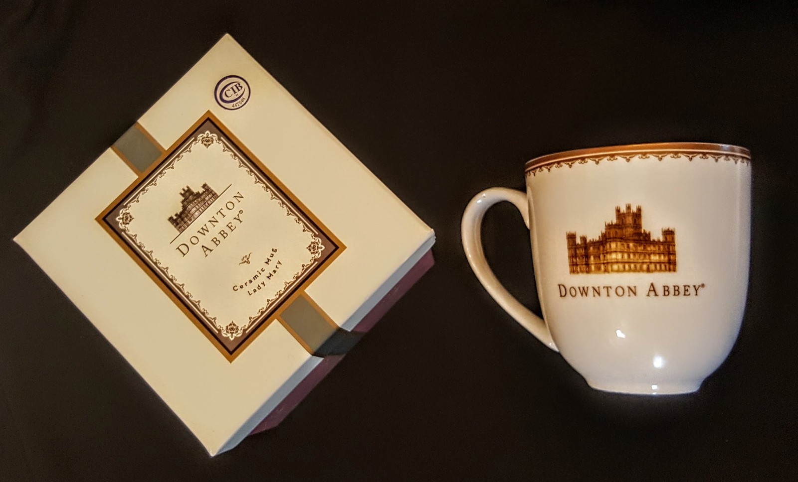 Downton Abbey Ceramic Mug Lady Mary World Market 2015 Black Saturday Giveaway