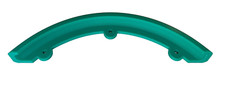 CENTURY Skateboard Nose Guard, nose bone style, Sizes to FIT YOUR DECK - GREEN