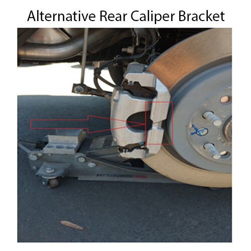 2019-2021 Ram 1500 Front Rear White MGP Brake Disc Caliper Covers Ramhead Alter - Picture 10 of 10