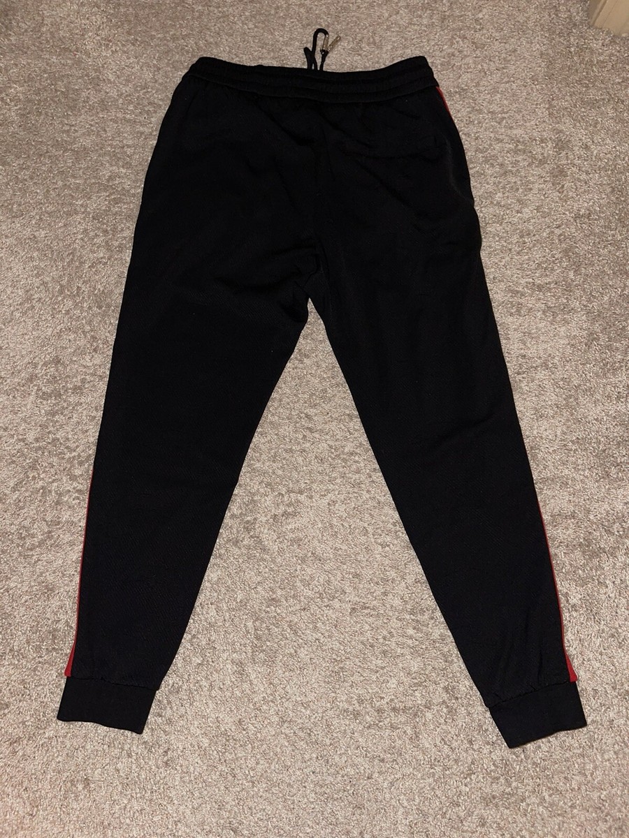 フィットネスボトムス Thom Browne Dark blue cotton joggers Thom Browne Jogger Navy Cotton Pants - Dark Blue