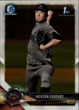 2018 Bowman Draft Chrome #BDC-147 Jackson Goddard Arizona Diamondbacks
