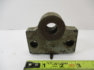 Mill Lathe or Machine Adjustment Screw Cast Support Block & Pointer 3/4'' Bore