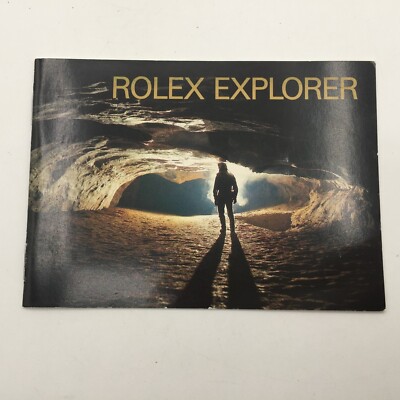 Rolex Explorer Booklet 1993 - 2010 Original Sprache Englisch Alter auswählen