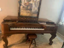 Steinway &Sons 1867 vintage square piano, good condition