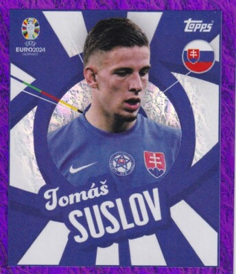 Autocollant TOMAS SUSLOV BLEU PARALLÈLE #SVK PTW