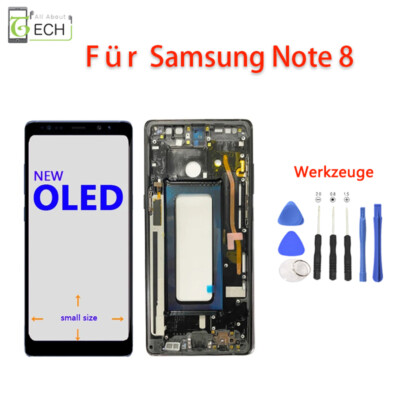Für Samsung Galaxy Note 8 N950F LCD Display (OLED) Bildschirm Touchscreen
