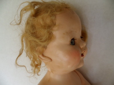 Vintage walking doll 53 cm high Made in 