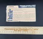Vintage 1982 GI Joe Snake Eyes V1 File Card  Nice