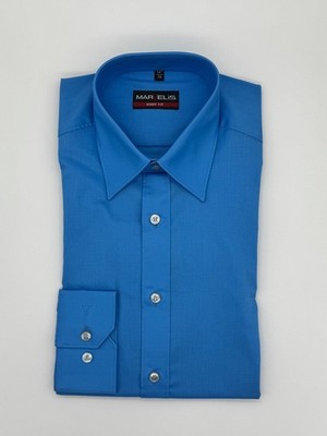 Marvelis Langarm Hemd Body Fit Blau 2999-64-12 E10K
