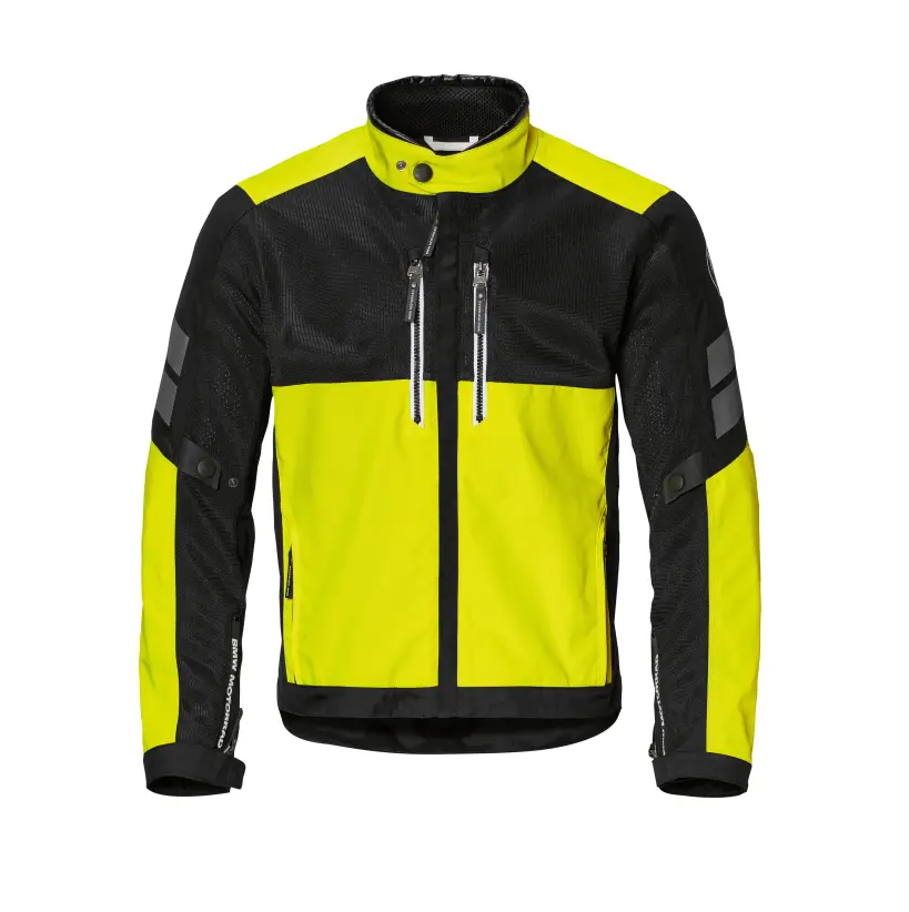 7612791366X - BMW MOTORRAD JACKET - BAVELLA, MEN, NEON YELLOW