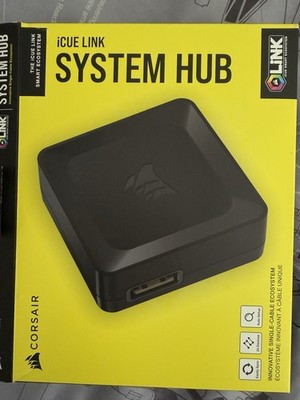 CORSAIR iCUE Link System Hub with 6 Pin power and USB Data Cable