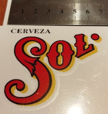 Cerveza Sol Aufkleber Sticker ca 70 mm Mexico Beer Bier Modelo Corona