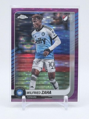 2025 Topps Chrome MLS #172 Wilfried Zaha Magenta Pulsar Refractor
