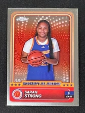 2024 Topps Chrome McDonald's All American Sarah Strong #60 RC UConn Huskies