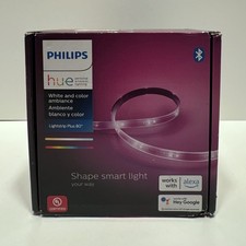 Philips Hue Lightstrip Plus 80in 2m Base Kit White Color Bluetooth NEW SEALED