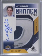 2016-17 SP Game Used Banner Year Draft 2015 Mitch Marner #BD15-MA Auto 2l2