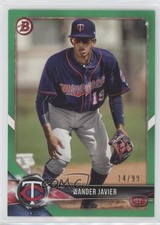 2018 Bowman Prospects Green 14/99 Wander Javier #BP134 c2a