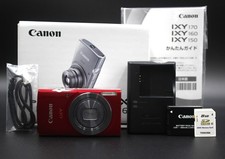  EXC 5 w/Box Canon PowerShot IXY 160 Red Digital Camera ELPH 160 IXUS 160 8GB