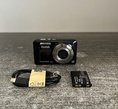 Kodak PIXPRO FZ53 Compact Digital Camera 16MP 5x Zoom Full HD Black With Charger