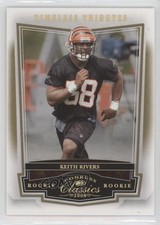 2008 Donruss Classics Rookie Timeless Tributes Gold 34/50 Keith Rivers #218 0v0