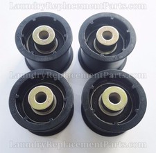 4PC 70050401P 1.875" IDLER WHEEL DRUM ASSY. FOR ALLIANCE, SPEED QUEEN, HUEBSCH