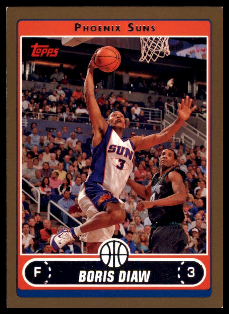 Boris Diaw 2006-07 Topps Gold #/500 #159 Phoenix Suns