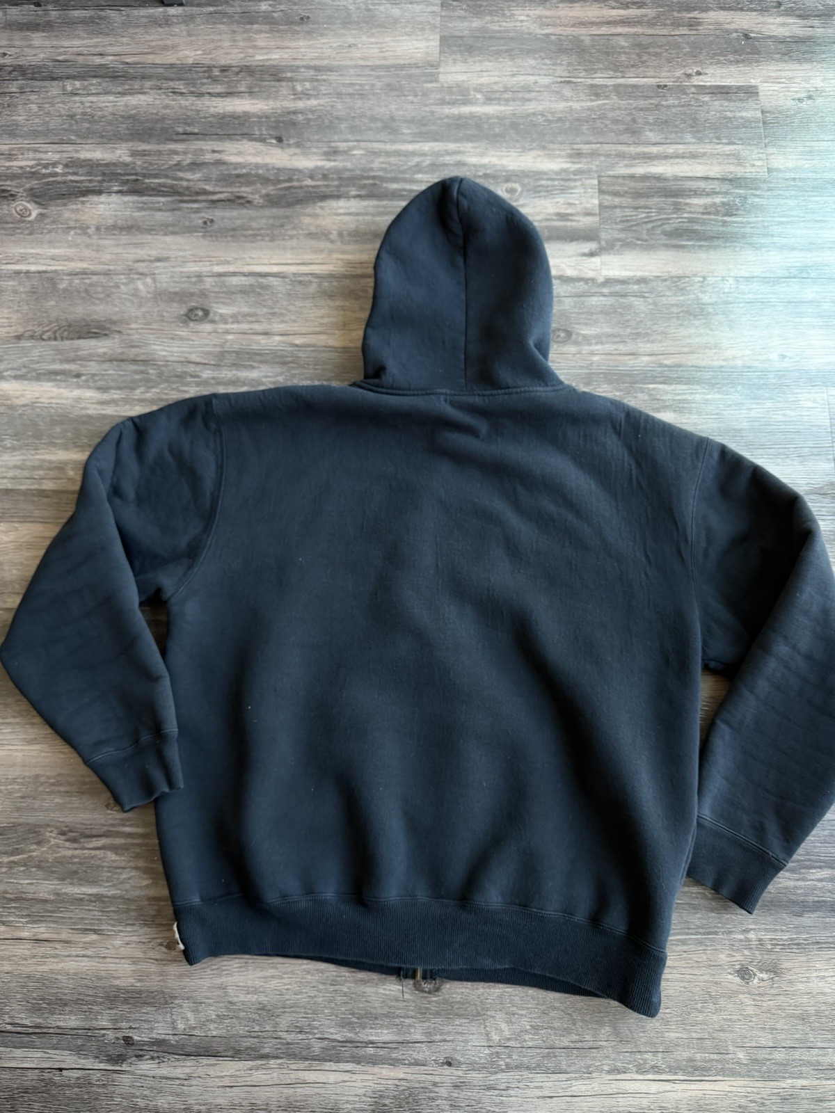 BAC Sherpa Lined Thick Heavyweight Full-Zip Hoodie Black Jackson Hole Wyoming thumbnail 12
