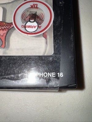 Coach Rexy Glitter Red Dinosaur iPhone 16 Protective MagSafe Phone
