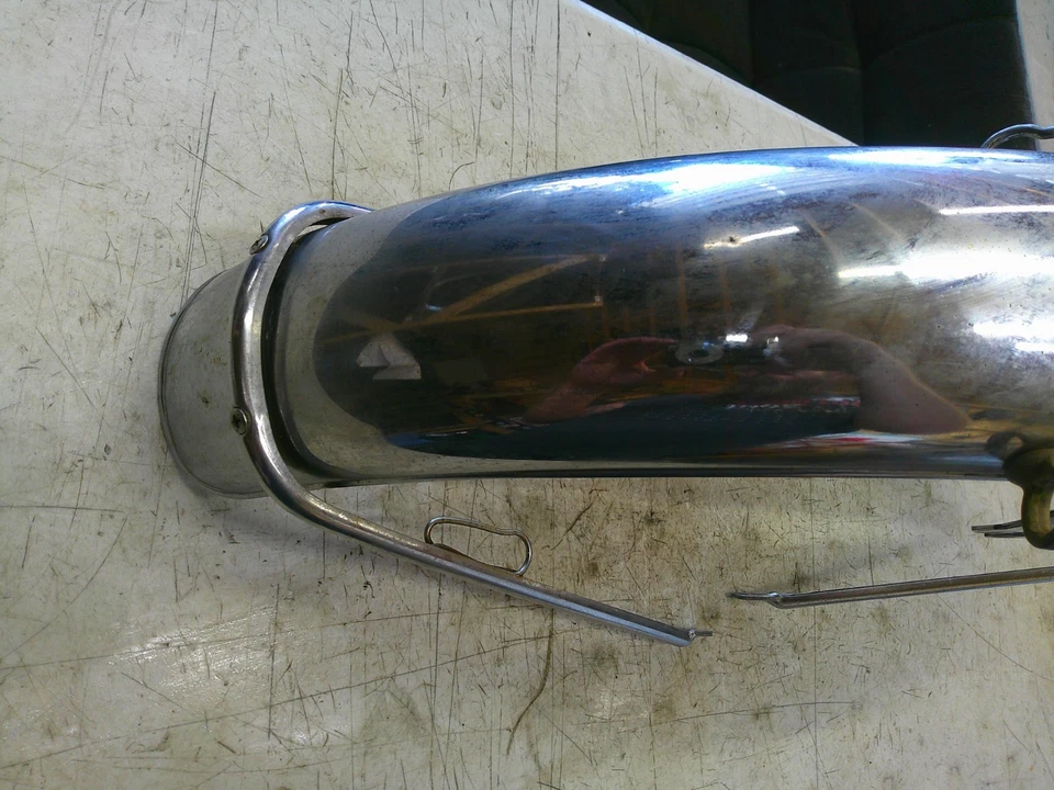 1972-74 本田 CB450 超级运动前挡泥板 无凹痕 — 第 4/4 张图片