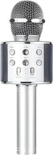 Wireless Bluetooth Karaoke Microphone Portable Handheld Mic Speaker 3-in-1 for A