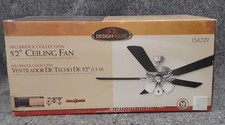 Millbridge 52" Indoor Ceiling Fan w/Light Kit Reversible Blades - Satin Nickel