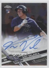 2017 Topps Chrome Rookie Auto Pat Valaika #RA-PV Auto 0v09