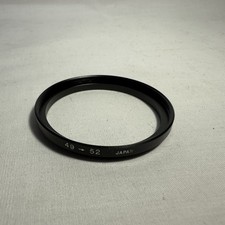 49mm to 52mm Step up Filter Ring Adapter For Threaded Camera Lenses