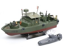 Tamiya 1/35 US Navy PBR 31 Mk.II Pibber River Patrol Boat Plastic Model Kit