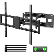 Heavy Duty XXL Full Motion TV Wall Mount for 60-120 inch Extra Large TVs, Hol...