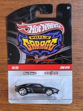 Hot Wheels Phil's Garage Ferrari 288 GTO Black Rare with Sterling Protector Rare