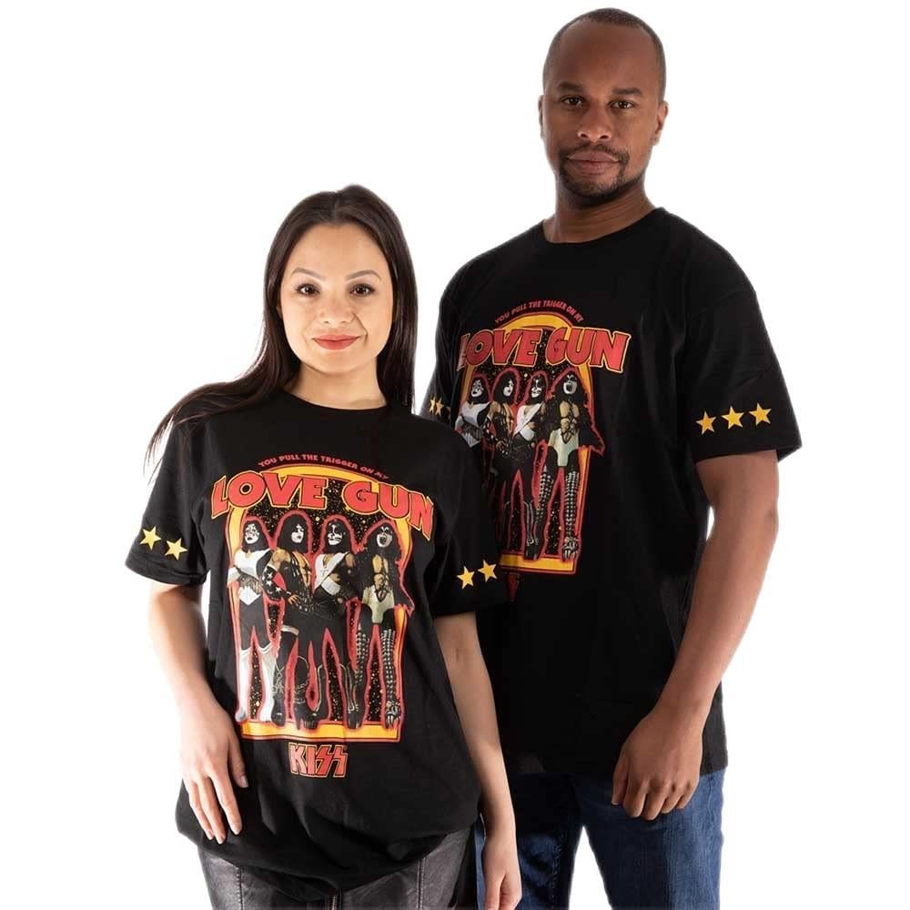 KISS Love Gun Stars M Black 6090₽