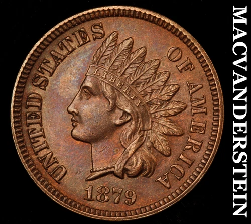 1879 Indian Head Cent- Choice Gem Brilliant Uncirculated++++ Luster #i5314