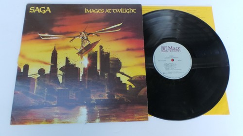 SAGA Images At Twilight Original CANADA Pressing LP vinyl 1981 MAZE ML-8002 NM
