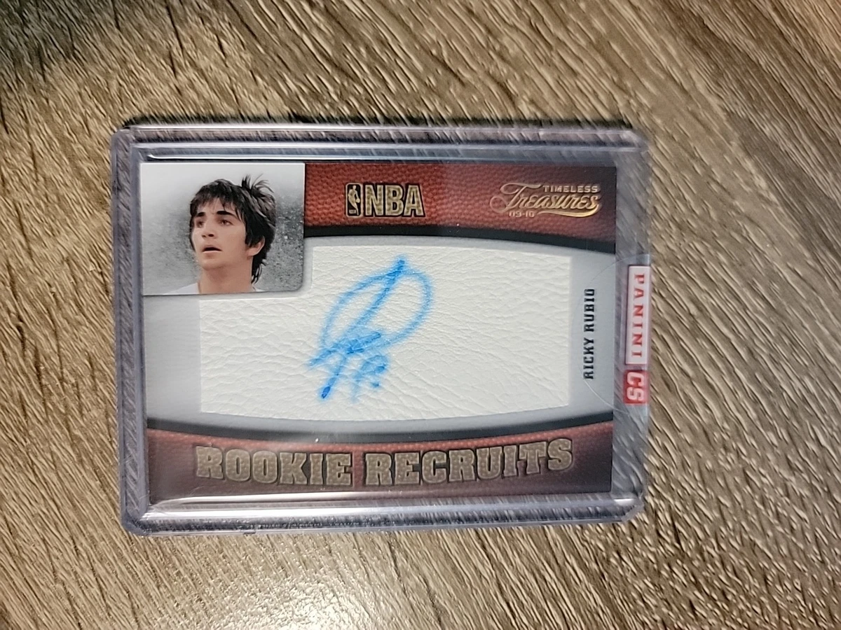 Rubio Ricky NBA Autographed Trading PANINI FLAWLESS BASKETBALL 