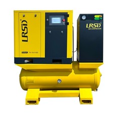 20Hp 230V Rotary Screw Air Compressor 81CFM 3-Ph Air Dryer 80 Gal ASME Tank