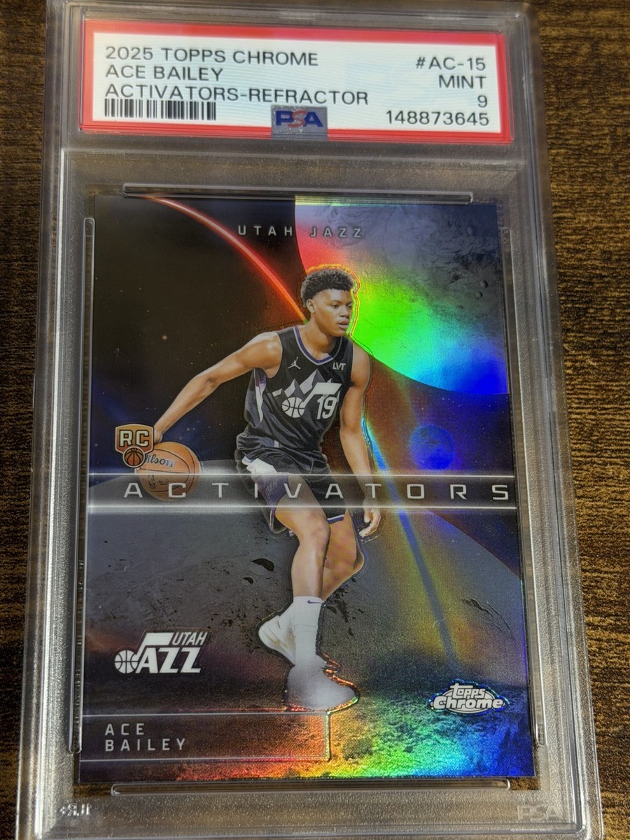 2025-26 Topps Chrome - Activators Ace Bailey #AC-15 Refractor (RC