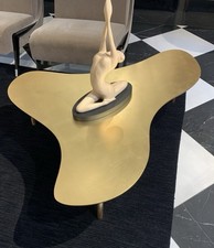 HERMAN MILLER MID CENTURY STYLE GOLD COFFEE T...