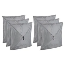 Clam Quick Set Screen Hub Gray Fabric Wind & Sun Panels, Accessory Only (6 Pack)