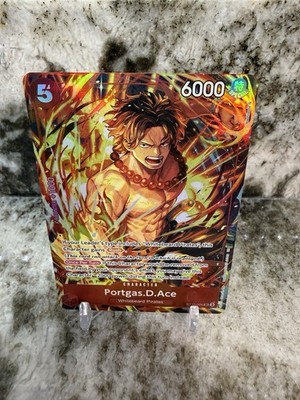 Portgas.D.Ace (Illustration Box Vol.5) ST15-005 One Piece Promotion Cards Foil