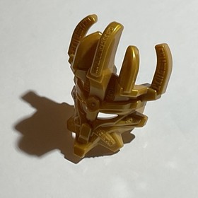 LEGO Bionicle Mask of Creation 20477 Pearl Gold - Mask Maker Skull Grinder 70795