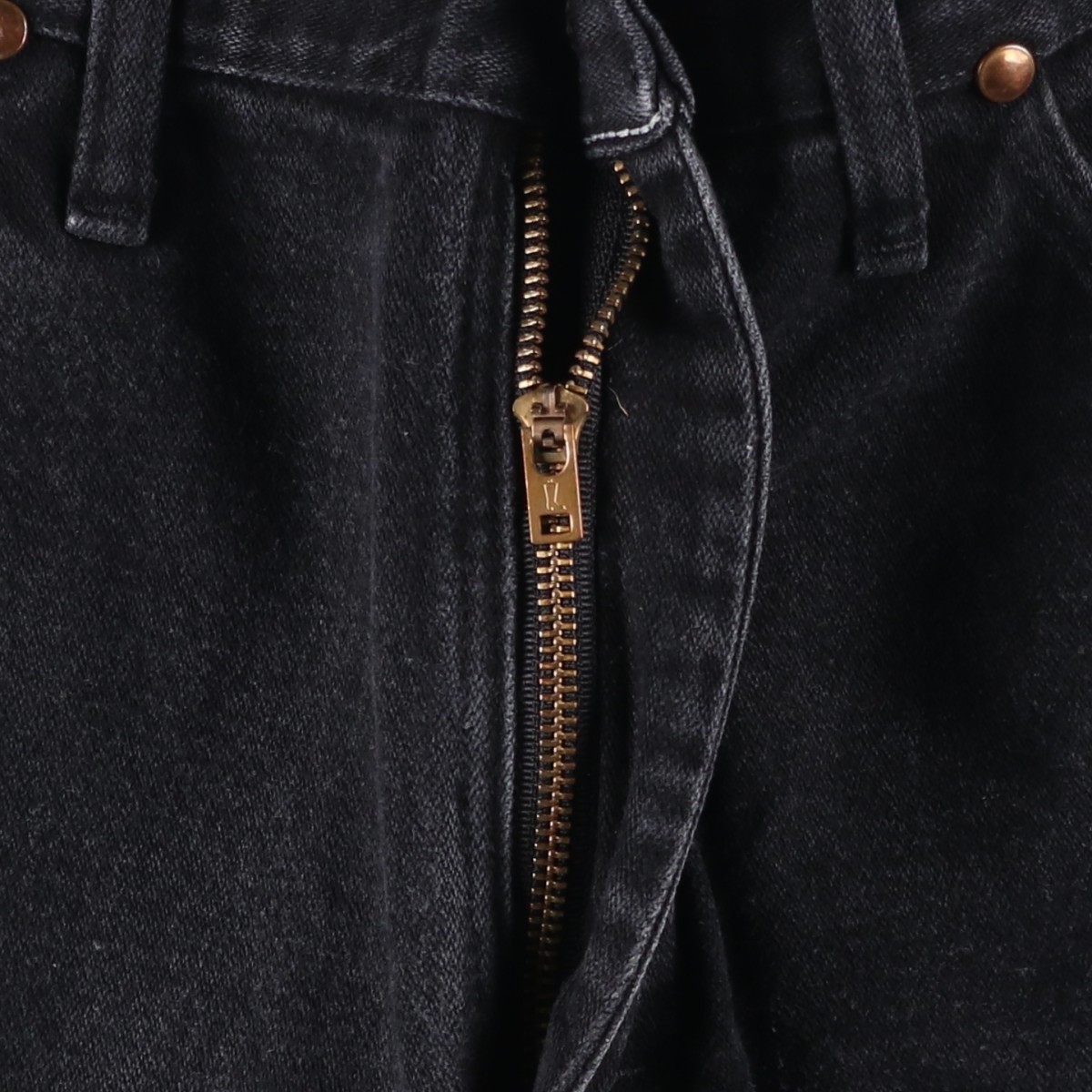 Vintage 90'S-00'S Wrangler black denim straight-leg jeans for men size W33 thumbnail 5