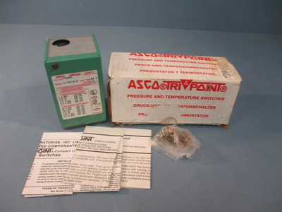 #ad ASCO TRI POINT PA20A PNEUMATIC PRESSURE SWITCH 125 250 VAC $349.99