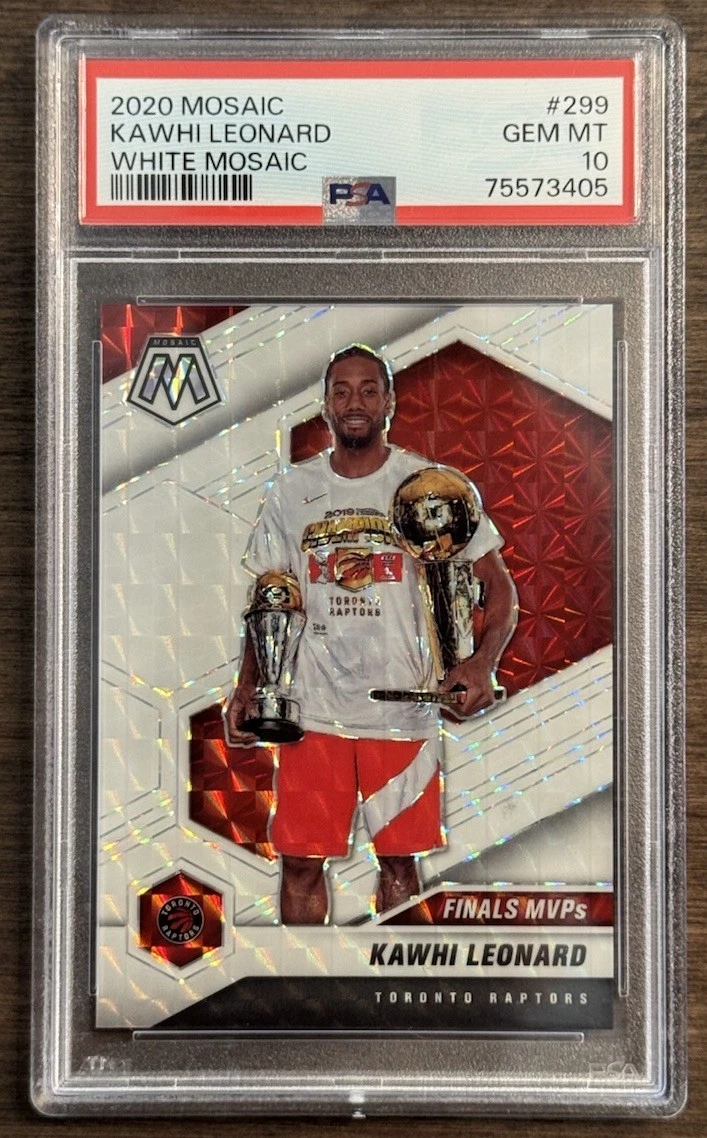 Kawhi Leonard Professional Sports Authenticator (PSA) Basketball