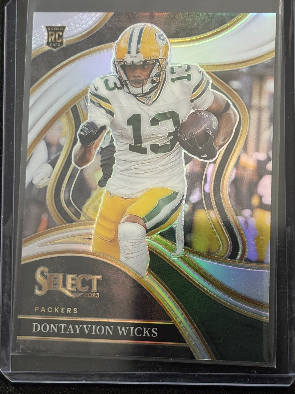 2023 Panini Select - Club Level Dontayvion Wicks #271 Silver Prizm (RC)
